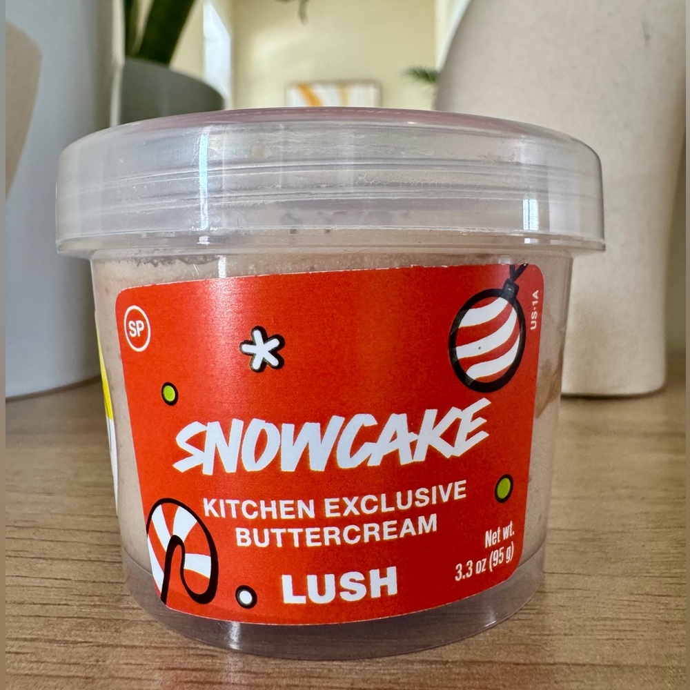 Lush Snowcake buttercream